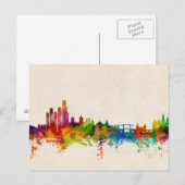 De Horizon van het Nederland van Amsterdam Briefkaart (Voorkant / Achterkant)