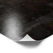 De horizon van het worden: Gizeh Piramides Zonsond Foto Afdruk (Hoek)