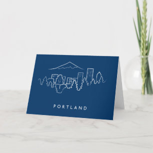 De Horizon van Portland Kaart