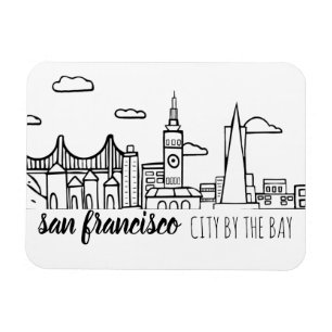De Horizon van San Francisco Magneet