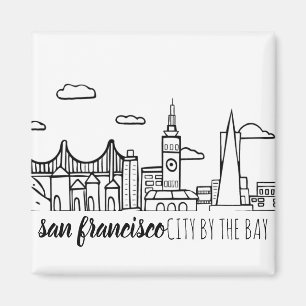 De Horizon van San Francisco Magneet
