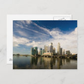 De horizon van Singapore Briefkaart (Voorkant / Achterkant)