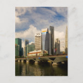 De horizon van Singapore Briefkaart (Voorkant)