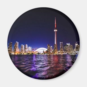 De Horizon van Toronto bij Nacht Magneet