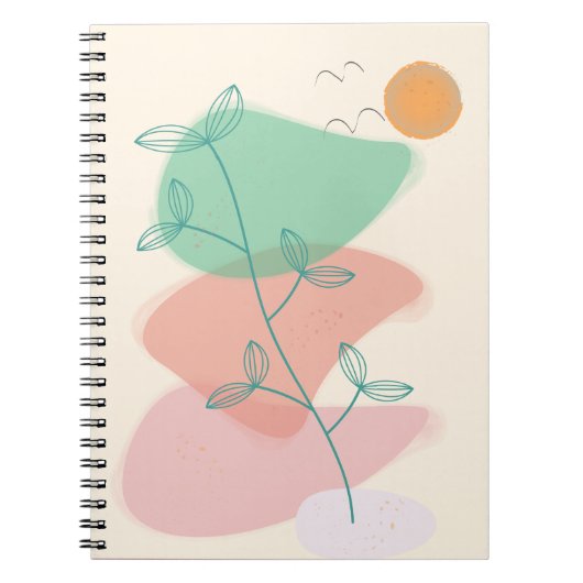 De Horizon van Tranquiliteit Notitieboek (Voorkant)