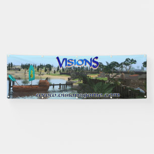 De horizontale Banner van 2.5 x 8' van de Visie me