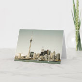 De horizonwenskaart van Toronto Kaart (Achterkant)