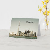De horizonwenskaart van Toronto Kaart (Gele Bloem)
