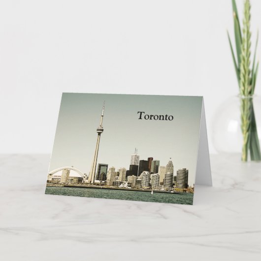 De horizonwenskaart van Toronto Kaart (Voorkant)