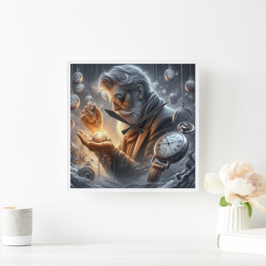 De horlogemaker wandklok (Huis)