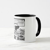 De horror van partijstrand mok (Voorkant rechts)