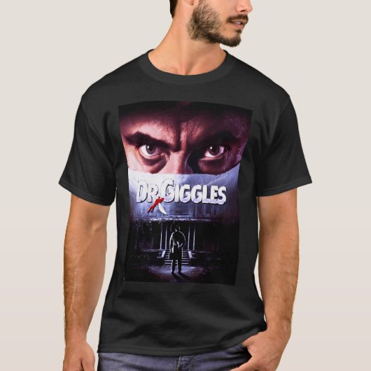 De horrorfilm van Dr. Giggles T-shirt (Voorkant)
