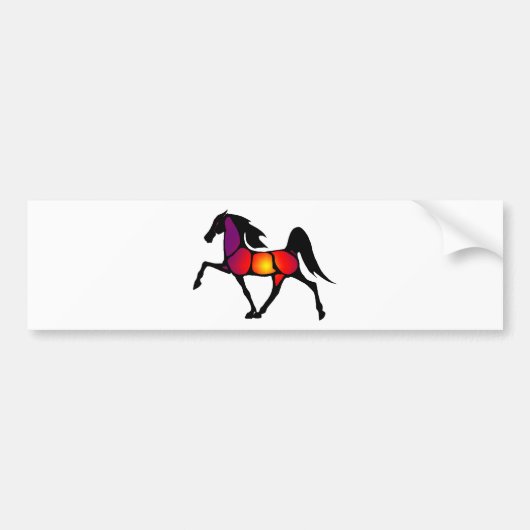 DE HORSE EVE BUMPERSTICKER (Voorkant)