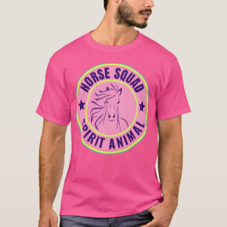 De Horse Squad Paardrijden meisje T-shirt