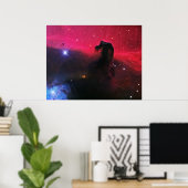De Horsehead Nebula Poster (Thuiskantoor)