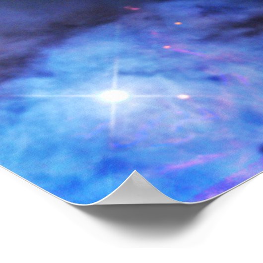 De Horsehead Nebula Poster (Hoek)