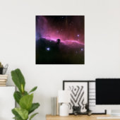 De Horsehead Nebula Poster (Thuiskantoor)