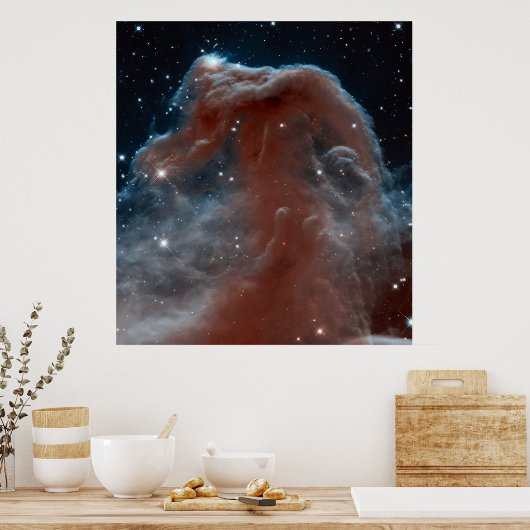 De Horsehead Nebula Poster (Keuken)