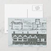 De Hostelly en de winkels Briefkaart (Voorkant / Achterkant)