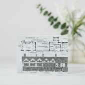 De Hostelly en de winkels Briefkaart (Staand voorkant)