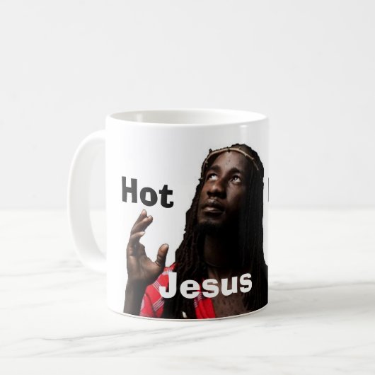 De Hot Black Jesus Mok (Voorkant links)