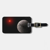 De Hot Rocky Exoplanet Trappist-1 B. Bagagelabel (Voorkant horizontaal)