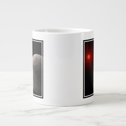 De Hot Rocky Exoplanet Trappist-1 B. Grote Koffiekop (Voorkant)