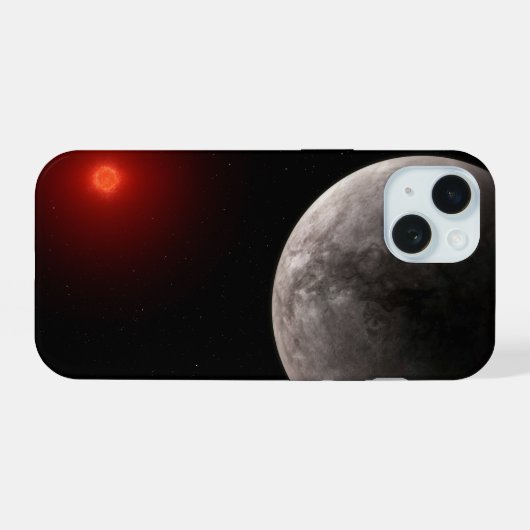 De Hot Rocky Exoplanet Trappist-1 B. iPhone 15 Case (Achterkant horizontaal)
