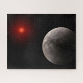 De Hot Rocky Exoplanet Trappist-1 B. Legpuzzel (Horizontaal)