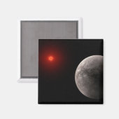 De Hot Rocky Exoplanet Trappist-1 B. Magneet (Voorkant / Achterkant)