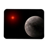 De Hot Rocky Exoplanet Trappist-1 B. Magneet (Horizontaal)