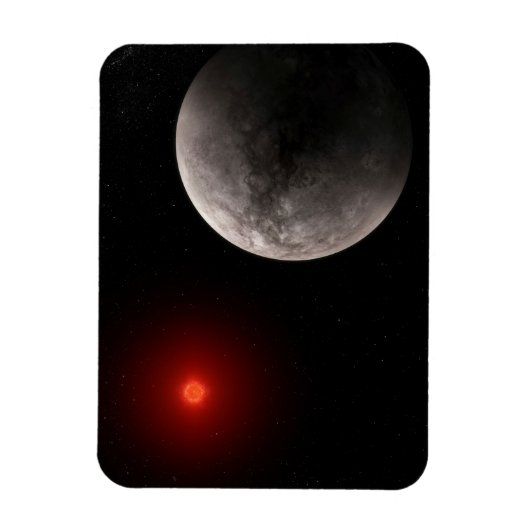 De Hot Rocky Exoplanet Trappist-1 B. Magneet (Verticaal)