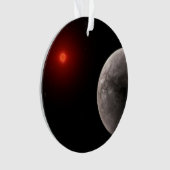 De Hot Rocky Exoplanet Trappist-1 B. Ornament (voorkant)