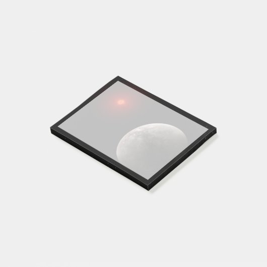 De Hot Rocky Exoplanet Trappist-1 B. Post-it® Notes (Schuin)