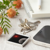 De Hot Rocky Exoplanet Trappist-1 B. Sleutelhanger (Zijkant)