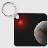 De Hot Rocky Exoplanet Trappist-1 B. Sleutelhanger (Voorkant)