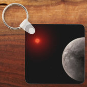 De Hot Rocky Exoplanet Trappist-1 B. Sleutelhanger (Voorkant)