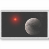 De Hot Rocky Exoplanet Trappist-1 B. Sticker (Voorkant)