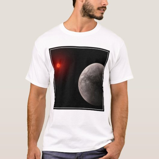 De Hot Rocky Exoplanet Trappist-1 B. T-shirt (Voorkant)