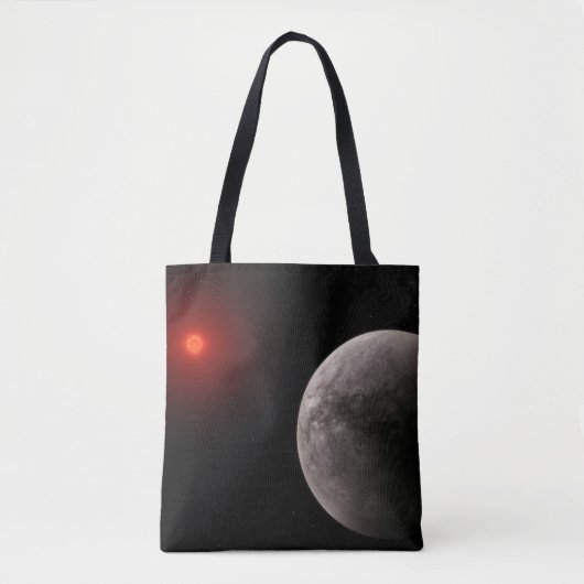 De Hot Rocky Exoplanet Trappist-1 B. Tote Bag (Voorkant)