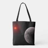 De Hot Rocky Exoplanet Trappist-1 B. Tote Bag (Achterkant)