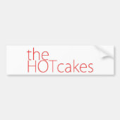 De Hotcakes-tekst logo Bumpersticker (Voorkant)