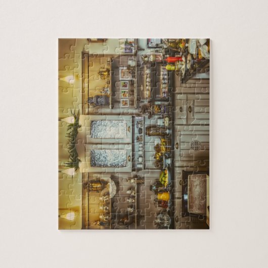 De Hotel Breakfast Buffet Legpuzzel (Verticaal)