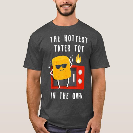 De hotste toater tot in de Oven Funny Potato T-shirt (Voorkant)
