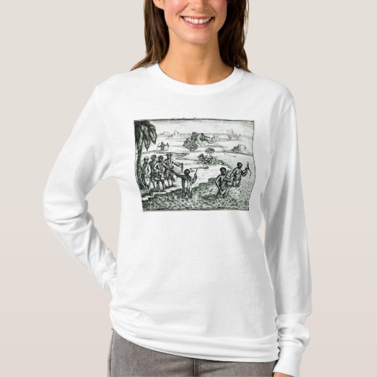 De Hottentot-methode van de Geviste T-shirt (Voorkant)