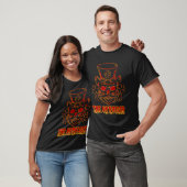 De houder omhoog | Basic donker T-shirt (Unisex)