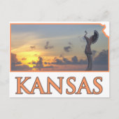 De houder van de vlakken briefkaart (Voorkant)