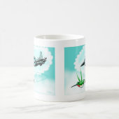 De houding is alles koffiemok (Center)