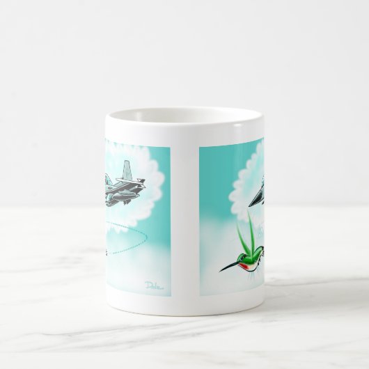 De houding is alles koffiemok (Center)