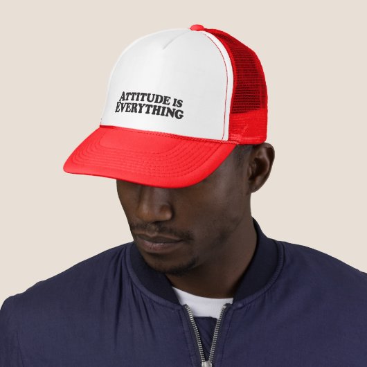 De houding is alles - Trucker Hat Trucker Pet (In situ)